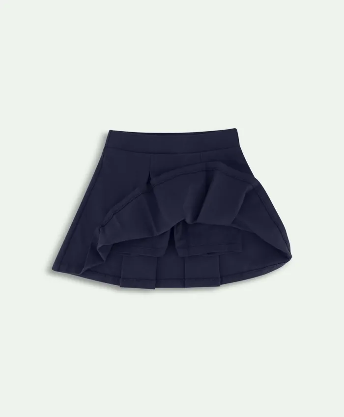 Bottoms Kids Brooks Brothers Girls Cotton Pleated Skirt Navy