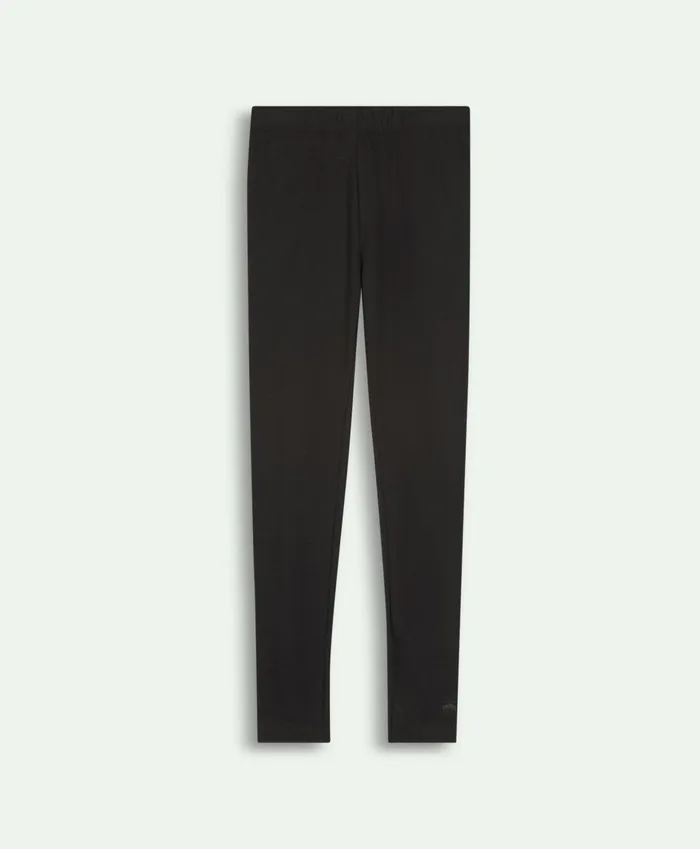Bottoms Kids Brooks Brothers Girls Stretch Cotton Leggings Black