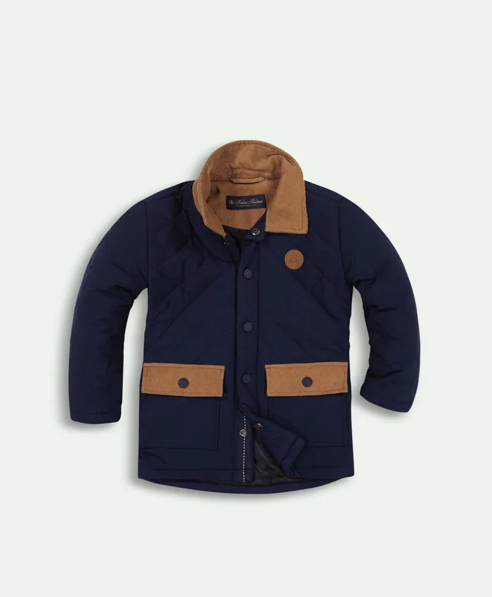 Coats andamp Jackets Kids Brooks Brothers Boys Quilted Jacket Navy