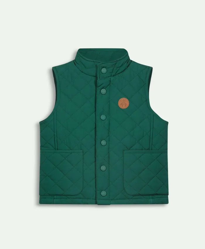 Coats andamp Jackets Kids Brooks Brothers Boys Quilted Vest Green