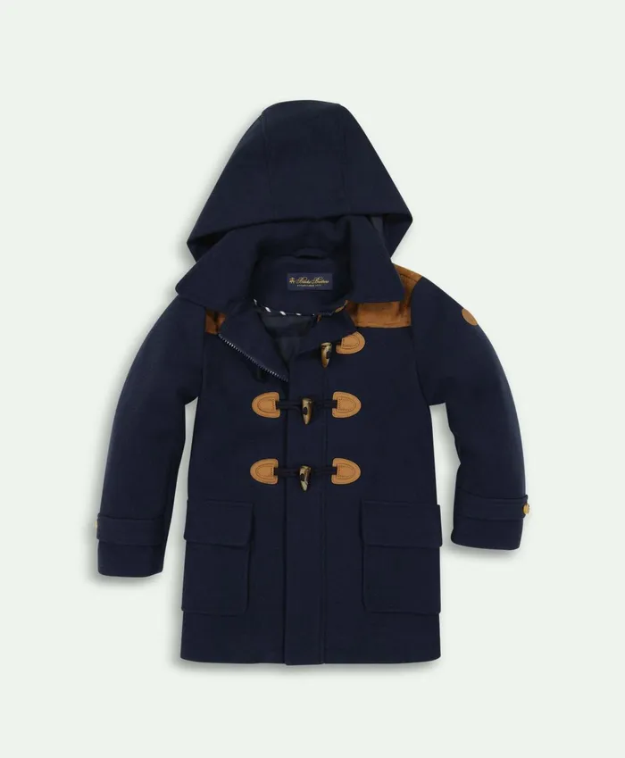 Coats andamp Jackets Kids Brooks Brothers Boys Toggle Duffle Coat Navy