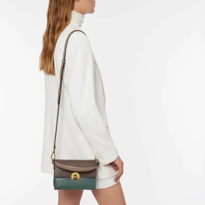 Coccinelle Top Handle Bag Binxie Tricolor Small Multicoffee 8211 Women