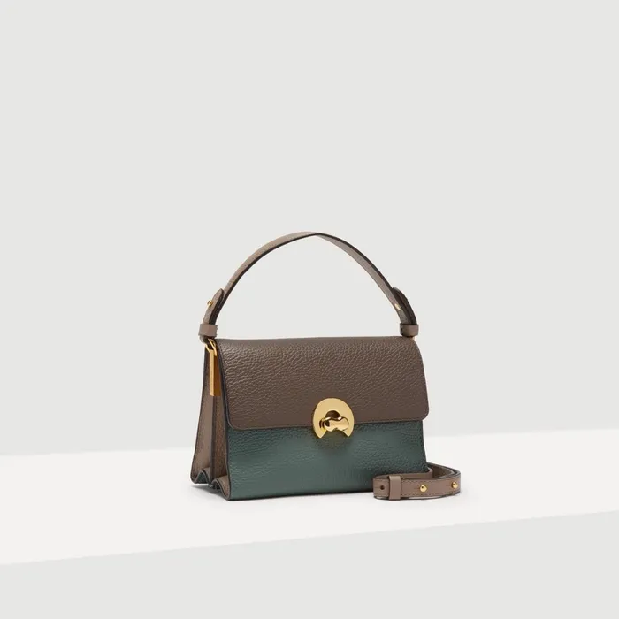 Coccinelle Top Handle Bag Binxie Tricolor Small Multicoffee 8211 Women
