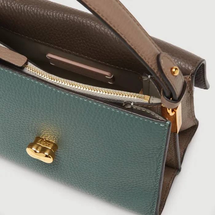 Coccinelle Top Handle Bag Binxie Tricolor Small Multicoffee 8211 Women