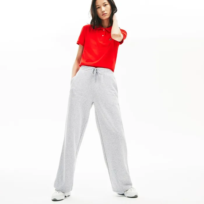 Cotton Fleece Track Pants Grey Chine Womens Lacoste Pants and Shorts Gift for Friend Cotton Fleece Track Pants Grey Chine Womens Lacoste Pants and Shorts Gift for Friend