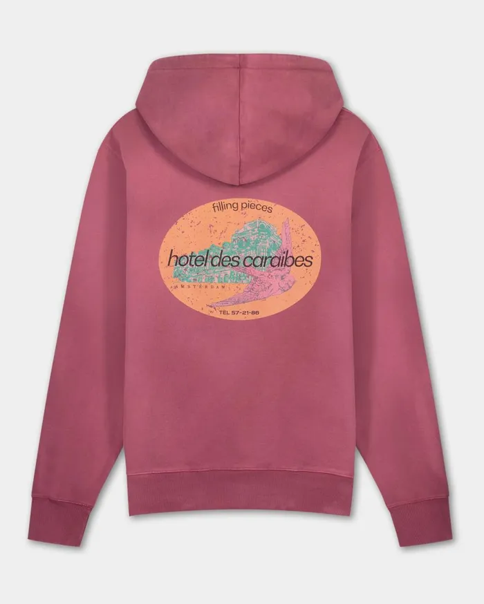 FP Studio Hoodie HDC Burgundy MenWomen Filling Pieces Hoodies and Sweatshirts
