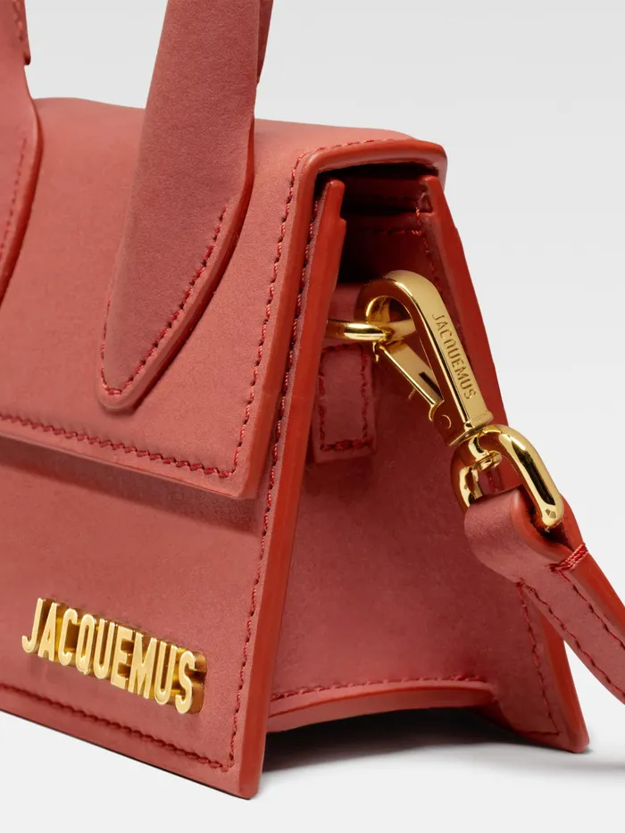 JACQUEMUS Mini Signature Mini Handbag Dark Red 8211 Women