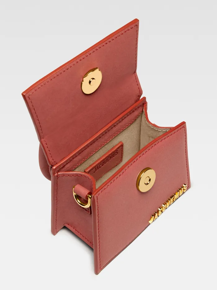 JACQUEMUS Mini Signature Mini Handbag Dark Red 8211 Women