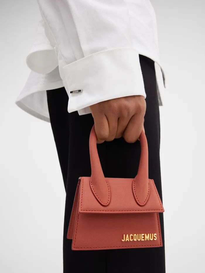 JACQUEMUS Mini Signature Mini Handbag Dark Red 8211 Women
