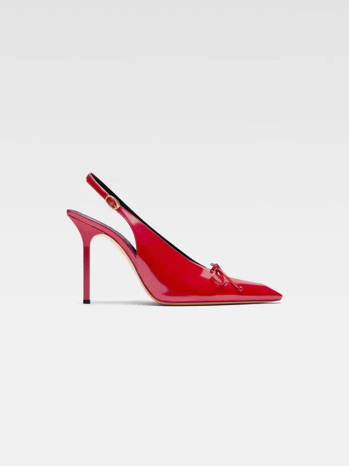 JACQUEMUS Shoes SlingBack Pumps Red 8211 Women