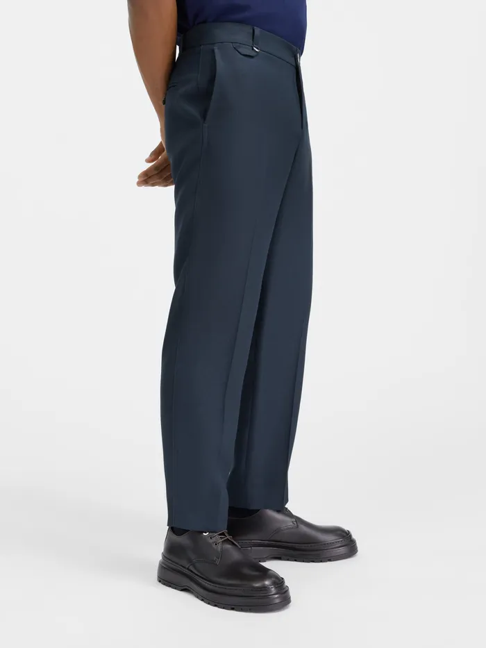 JACQUEMUS Suits Cropped Tailored Pants Dark Navy 8211 Men