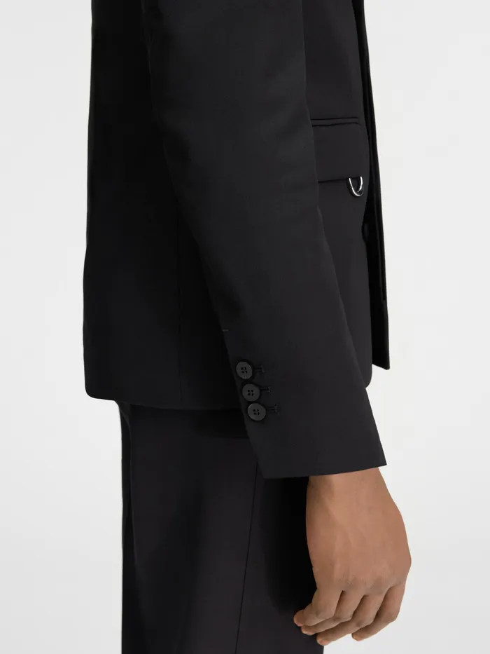 JACQUEMUS Suits DoubleBreasted Blazer Black 8211 Men
