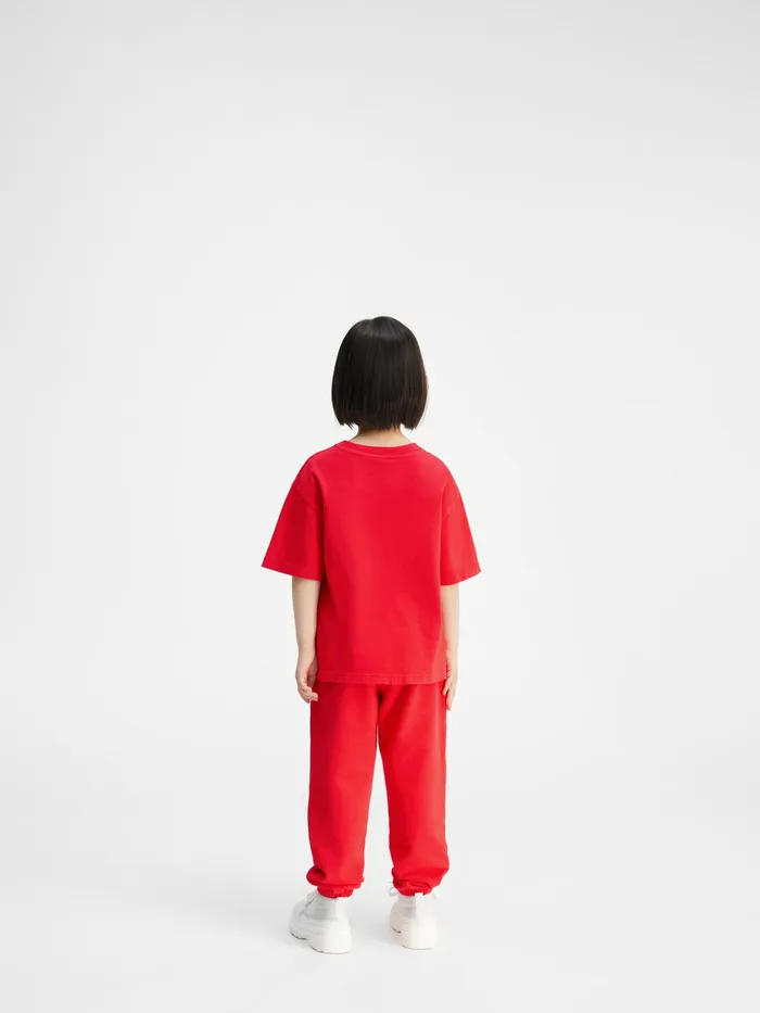 JACQUEMUS Tops Logo TShirt Red 8211 Kids