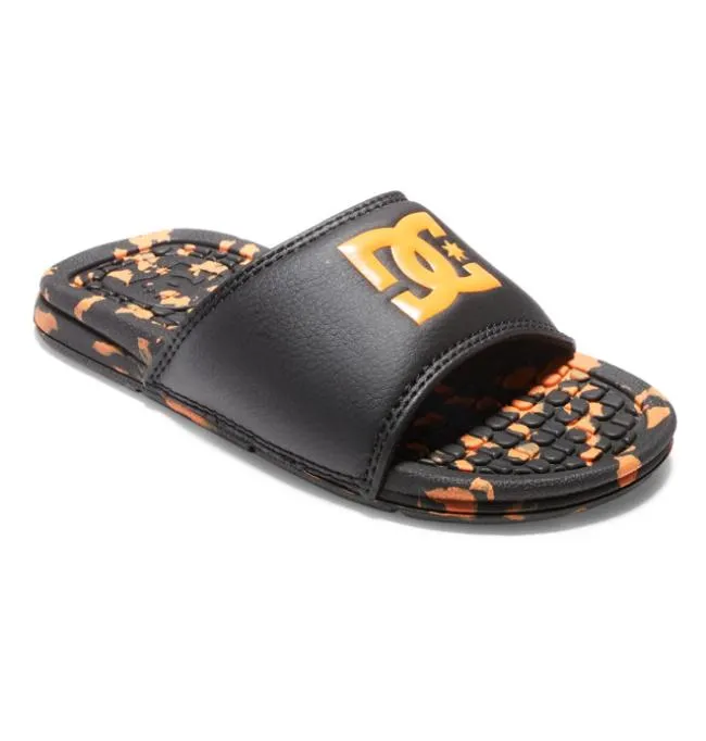 Kids Slides DC Kids039 Bolsa Slides BlackOrange