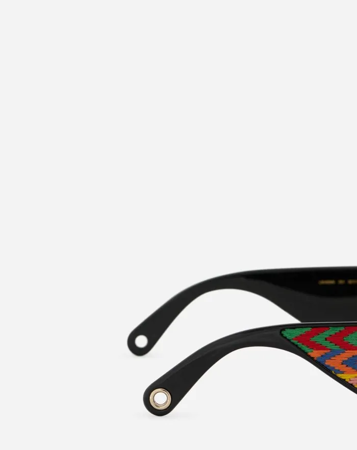 Men Lanvin Sunglasses Curb Sunglasses Black