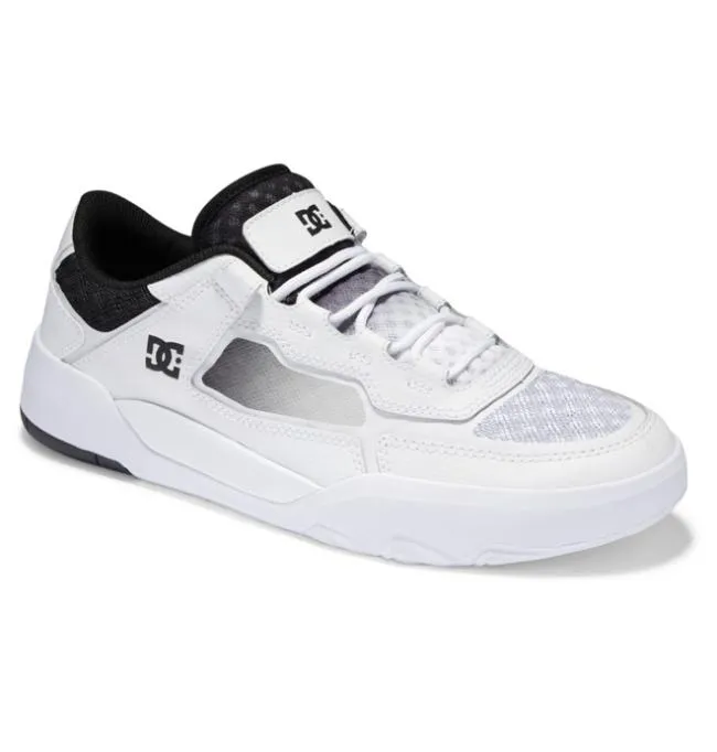 Men Skate DC Men039s Metric Shoes WhiteBlackWhite