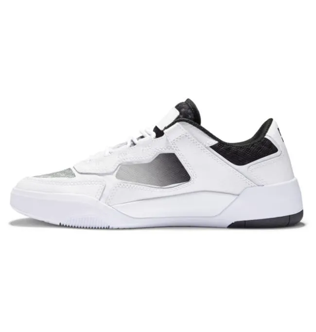 Men Skate DC Men039s Metric Shoes WhiteBlackWhite