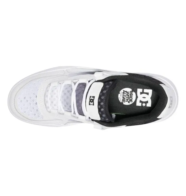Men Skate DC Men039s Metric Shoes WhiteBlackWhite