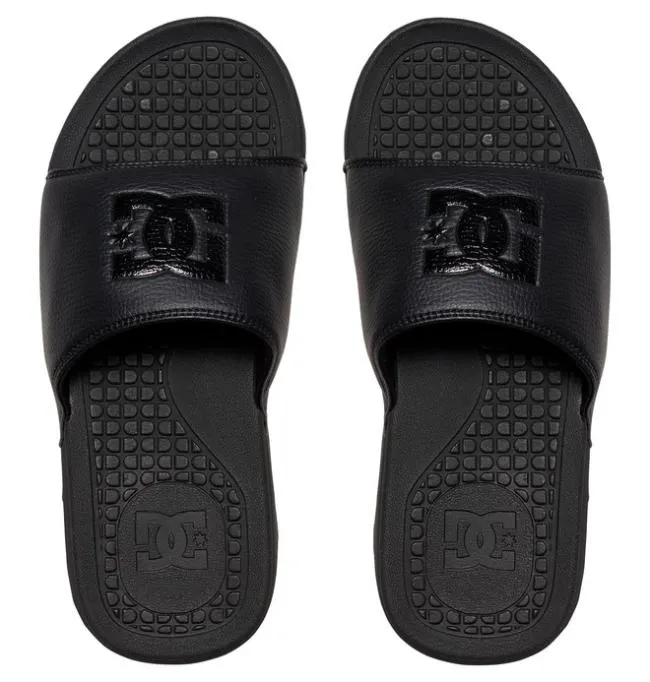 Men Slides DC Men039s Bolsa Slides BlackBlackBlack Men Slides DC Men039s Bolsa Slides BlackBlackBlack