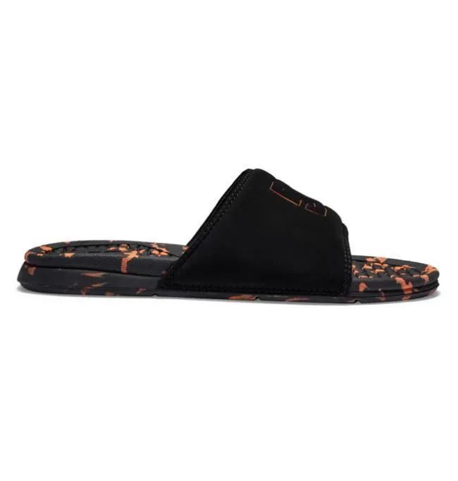 Men Slides DC Men039s Bolsa Slides BlackOrange Men Slides DC Men039s Bolsa Slides BlackOrange