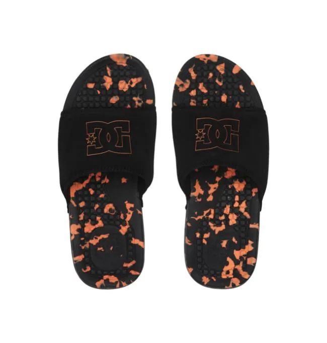 Men Slides DC Men039s Bolsa Slides BlackOrange Men Slides DC Men039s Bolsa Slides BlackOrange