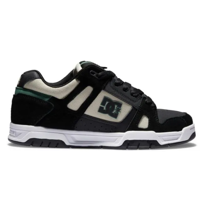Men Sneakers DC Men039s Stag Shoes TanGreen