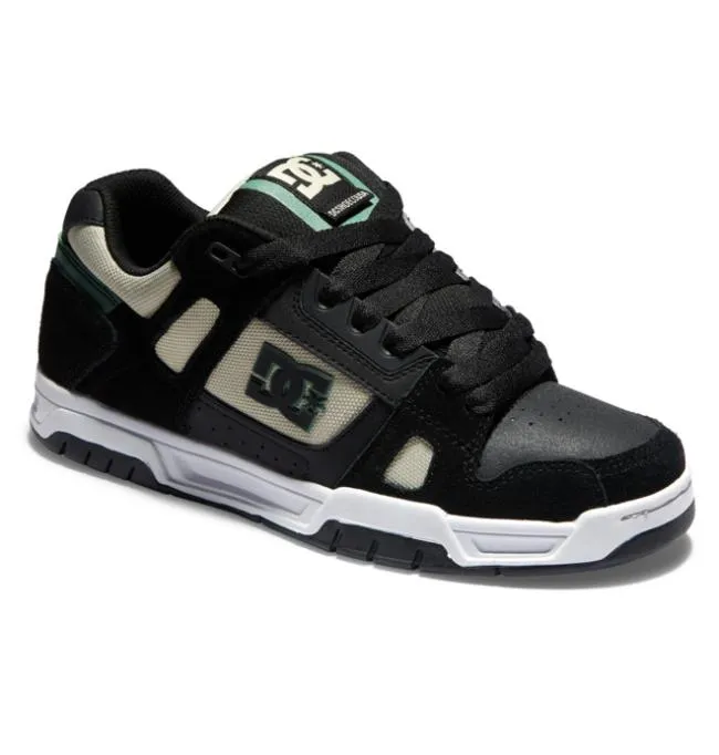 Men Sneakers DC Men039s Stag Shoes TanGreen Men Sneakers DC Men039s Stag Shoes TanGreen
