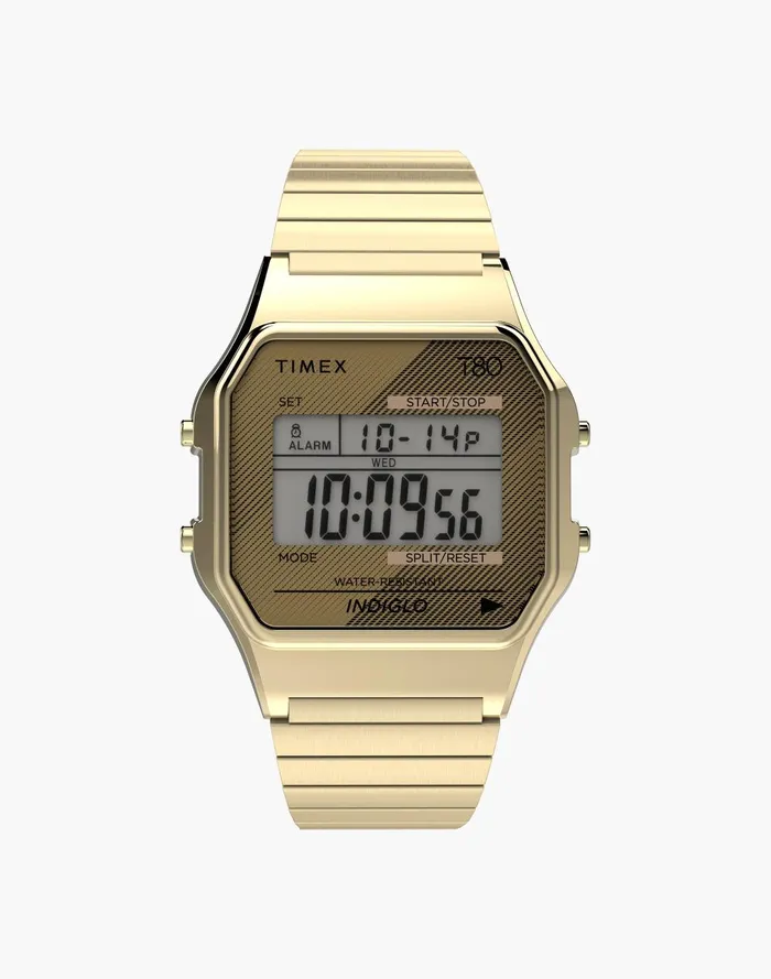 Men Watches Madewell TIMEX Timex T80 34mm Stainless Steel Expansion Band Watch