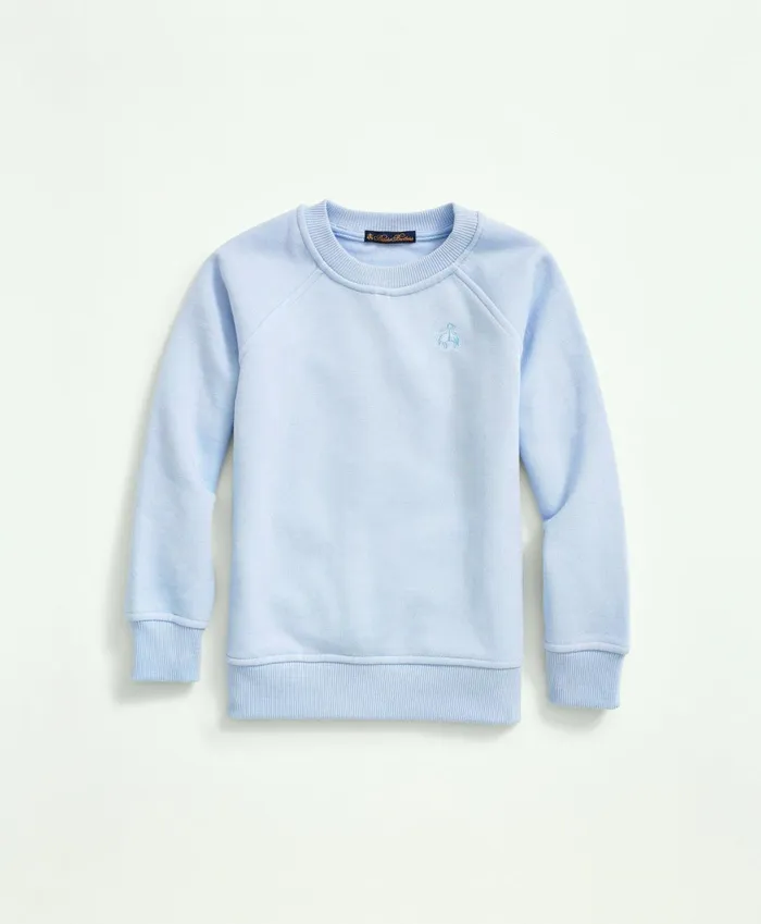 Polos TShirts andamp Sweats Kids Brooks Brothers Boys Embroidered Logo Terry Sweatshirt Light Blue Polos TShirts andamp Sweats Kids Brooks Brothers Boys Embroidered Logo Terry Sweatshirt Light Blue
