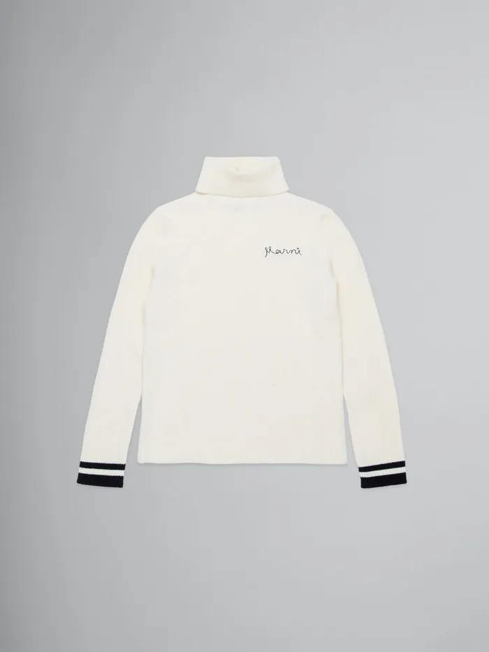Ribbed Cashmereblend Jumper Kids Marni