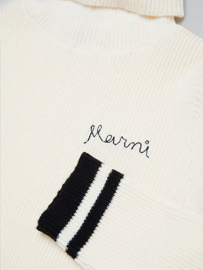 Ribbed Cashmereblend Jumper Kids Marni