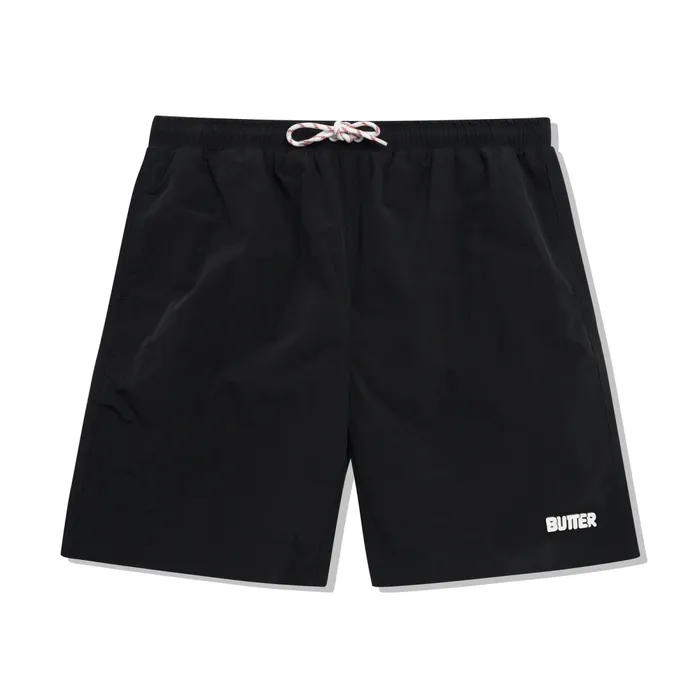 Shorts Men Butter Goods Swim Shorts Black 