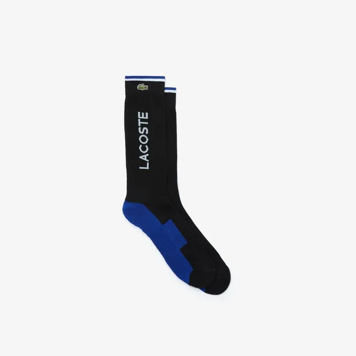 SPORT Colorblock Cotton Blend Tennis Socks BlackBlueWhiteGrey Mens Lacoste Socks Shop Online SPORT Colorblock Cotton Blend Tennis Socks BlackBlueWhiteGrey Mens Lacoste Socks Shop Online