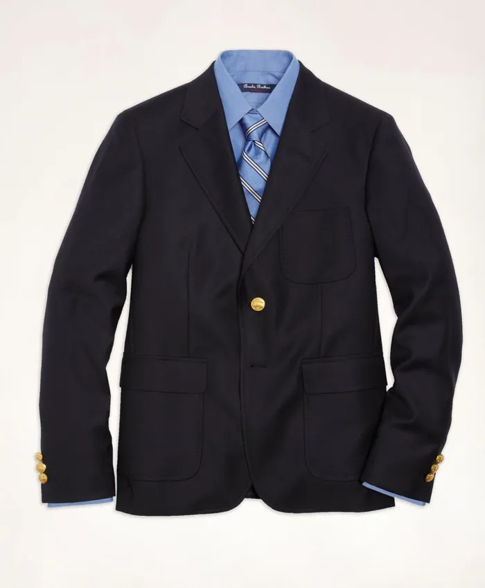 Suits andamp Sport Coats Kids Brooks Brothers Boys Junior TwoButton Blazer Navy Suits andamp Sport Coats Kids Brooks Brothers Boys Junior TwoButton Blazer Navy