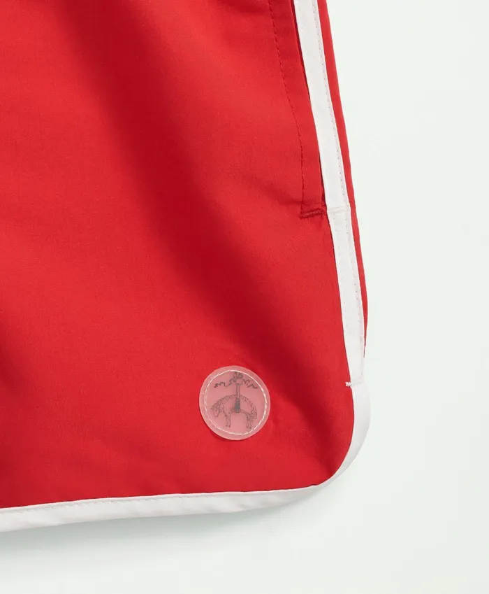 Swim andamp Rashguards Kids Brooks Brothers Boys Swim Trunks Red