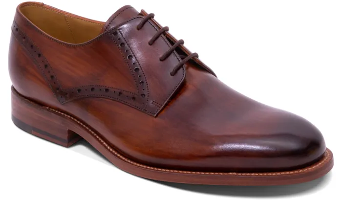 Trent 2 8211 Hand Brushed Brown Mens Barker Shoes Brogues