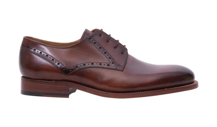 Trent 2 8211 Hand Brushed Brown Mens Barker Shoes Brogues
