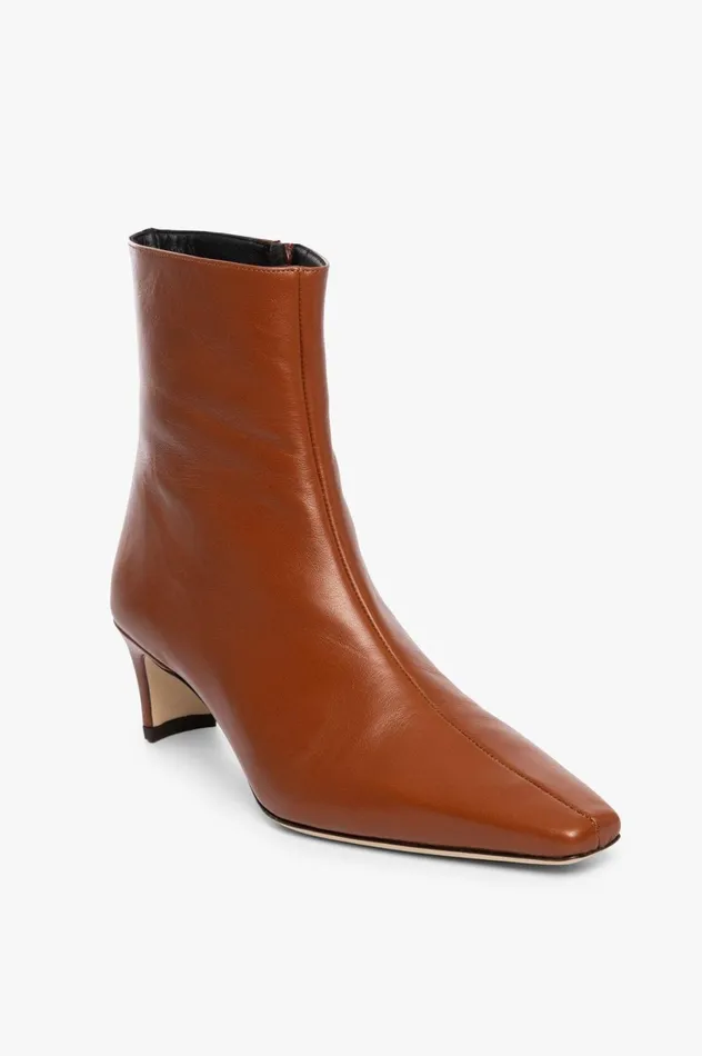 Women Boots STAUD STAUD WALLY ANKLE BOOT TAN Women Boots STAUD STAUD WALLY ANKLE BOOT TAN