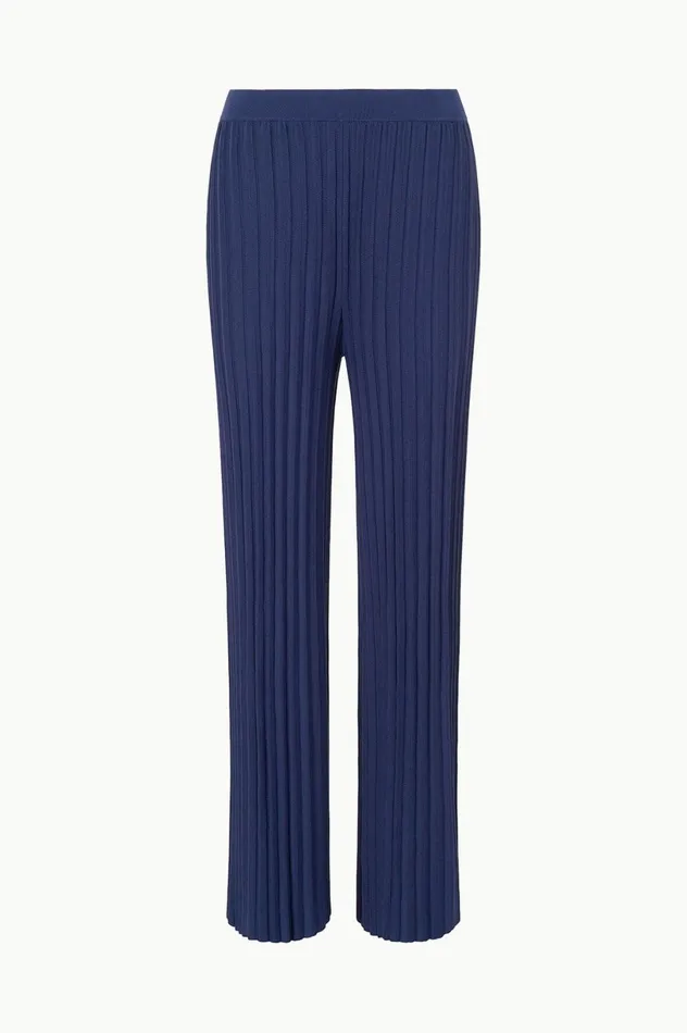Women Pants and Shorts STAUD STAUD LUPIN PANT NAVY Women Pants and Shorts STAUD STAUD LUPIN PANT NAVY