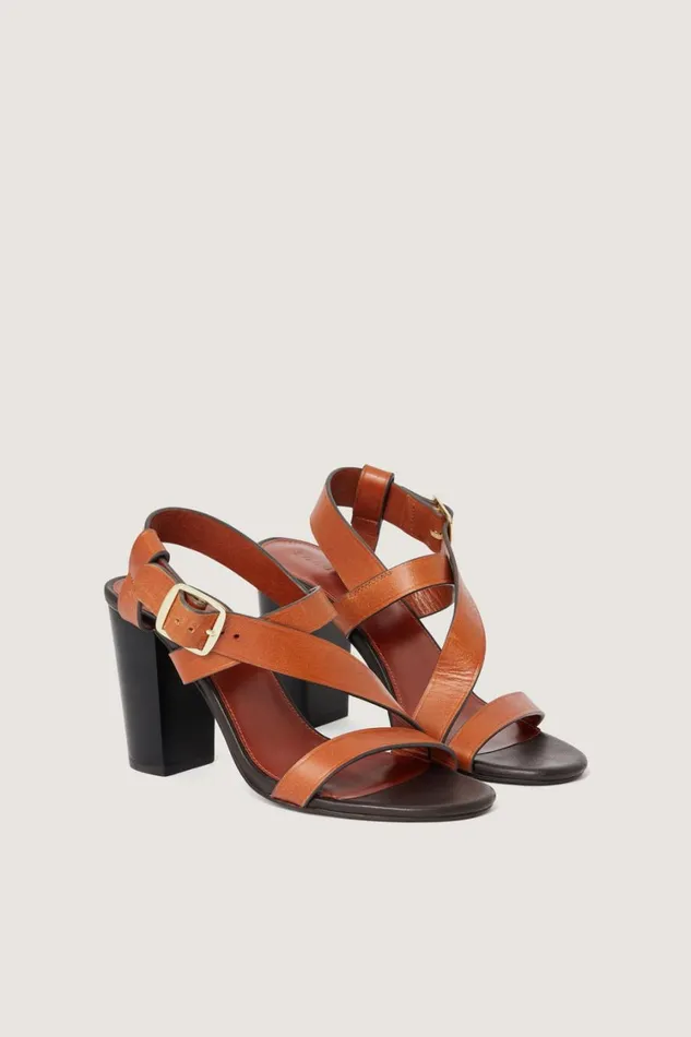 Women PAOLINA SANDALS Brown Soeur Shoes