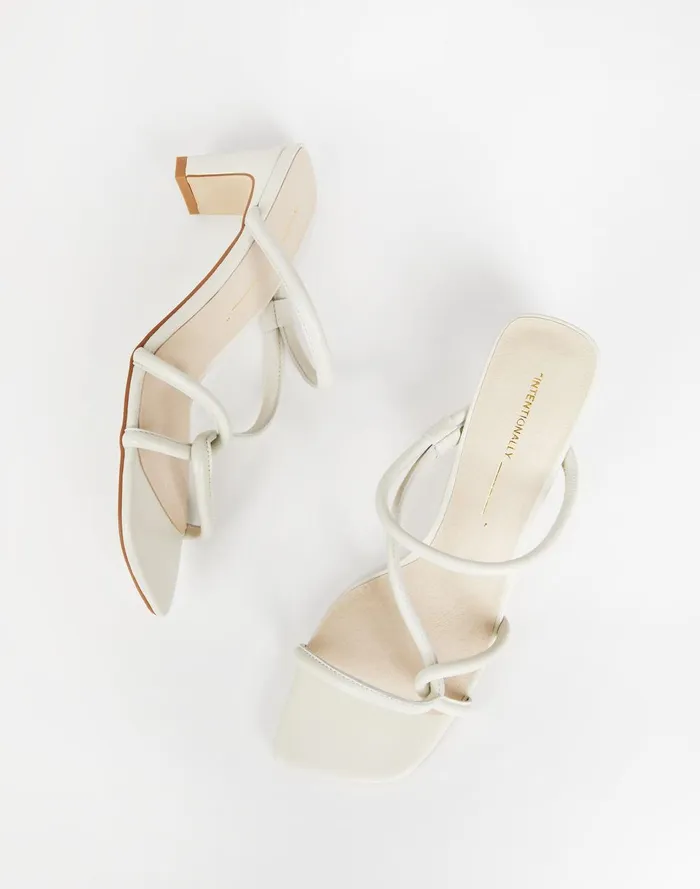 Women Sandals Madewell Intentionally Blank Leather Willow Sandals