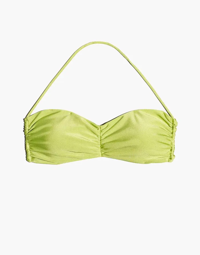 Women Swim Madewell Jade Swim Isla Bikini Top