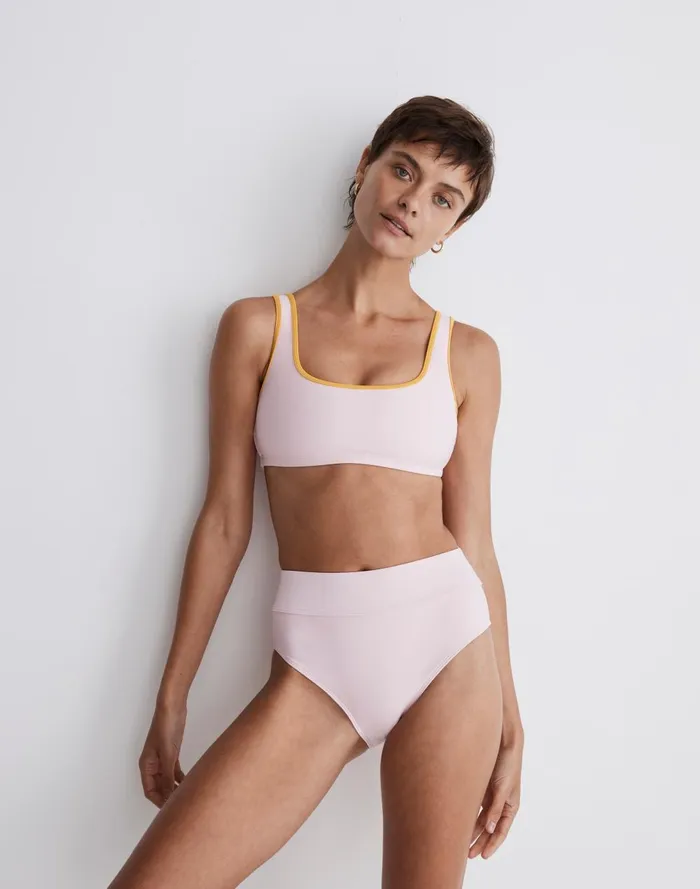 Women Swim Madewell X OOKIOH Paros Bikini Top