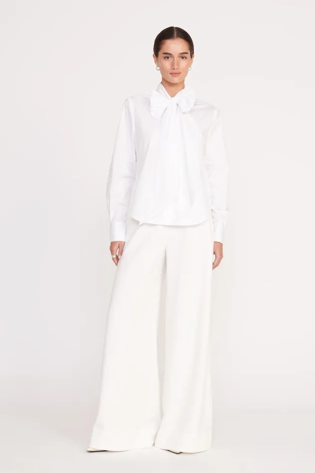 Women Tops STAUD STAUD MARYN TOP WHITE Women Tops STAUD STAUD MARYN TOP WHITE