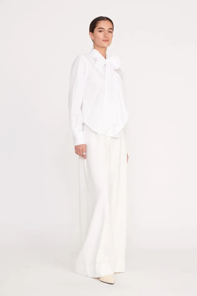 Women Tops STAUD STAUD MARYN TOP WHITE Women Tops STAUD STAUD MARYN TOP WHITE