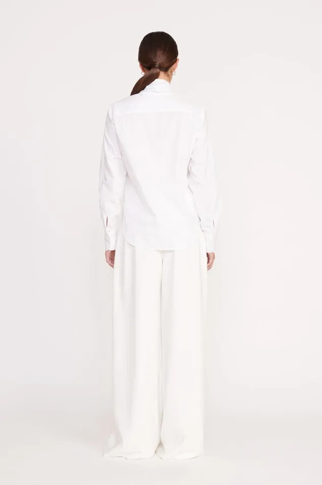 Women Tops STAUD STAUD MARYN TOP WHITE Women Tops STAUD STAUD MARYN TOP WHITE