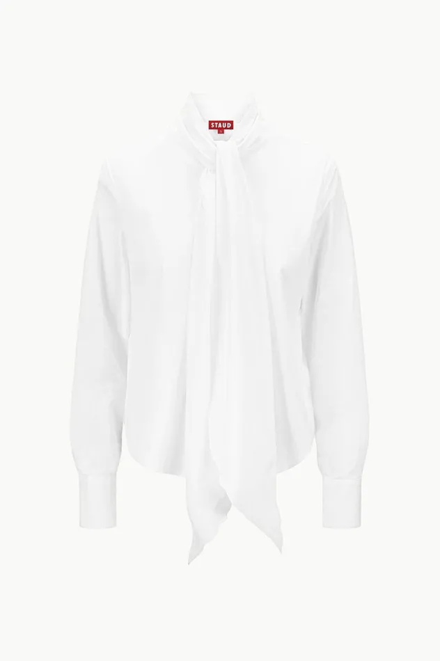 Women Tops STAUD STAUD MARYN TOP WHITE Women Tops STAUD STAUD MARYN TOP WHITE