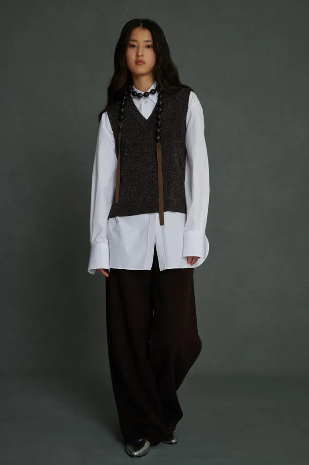 Women VIDA JUMPER Browngolden Soeur Jumpers and Cardigans