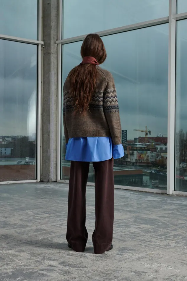 Women WALDO TROUSERS Plum Soeur Trousers