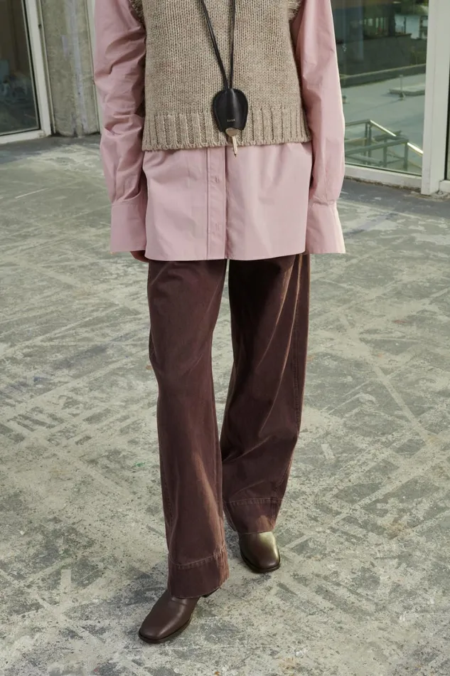 Women WALDO TROUSERS Plum Soeur Trousers